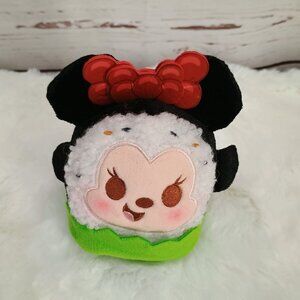 Disney Minnie Mouse Sushi-Themed Plush Toy Small Collectible Size Soft & Cuddly